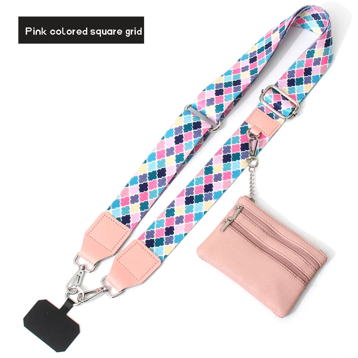 Custom Bowknot Phone Strap Crossbody Lanyard Detachable Woven Shoulder Replacement Belt