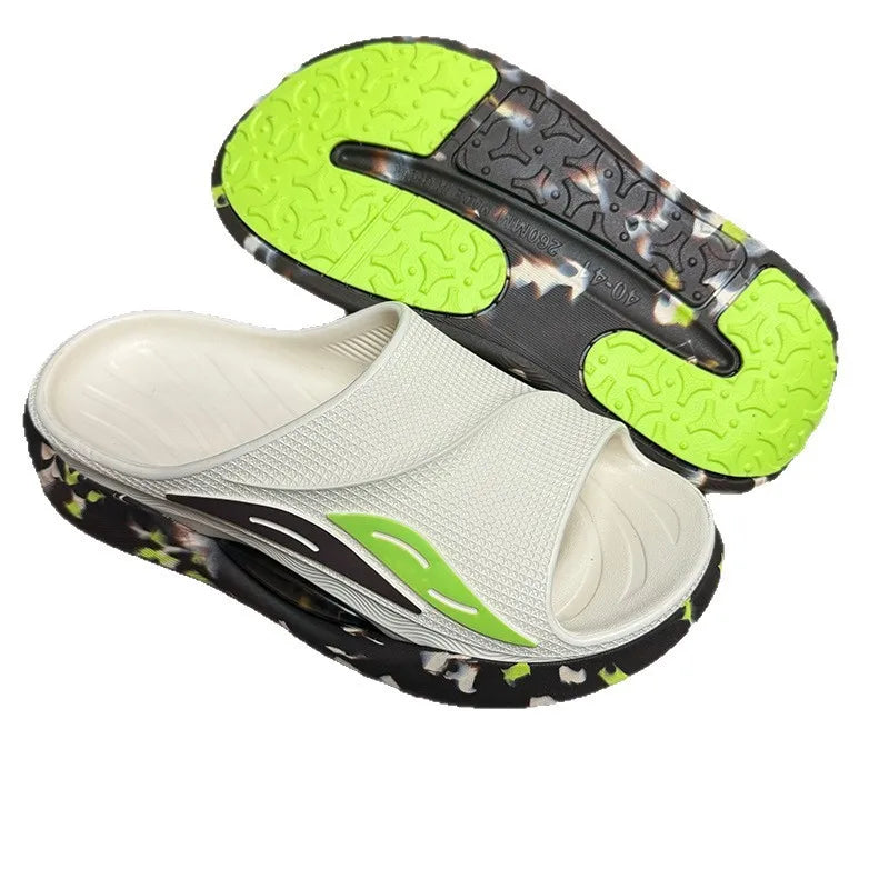 Men'S and Women'S EVA Platform Slide Slippers Solid Soft Lightweight Comfortable Open Toe