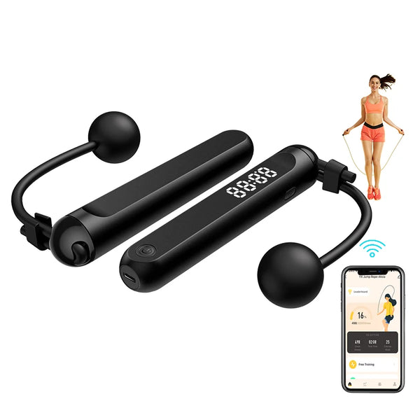 Custom Label Digital Counter Smart Speed Cordless Jump Rope For Adults & Children