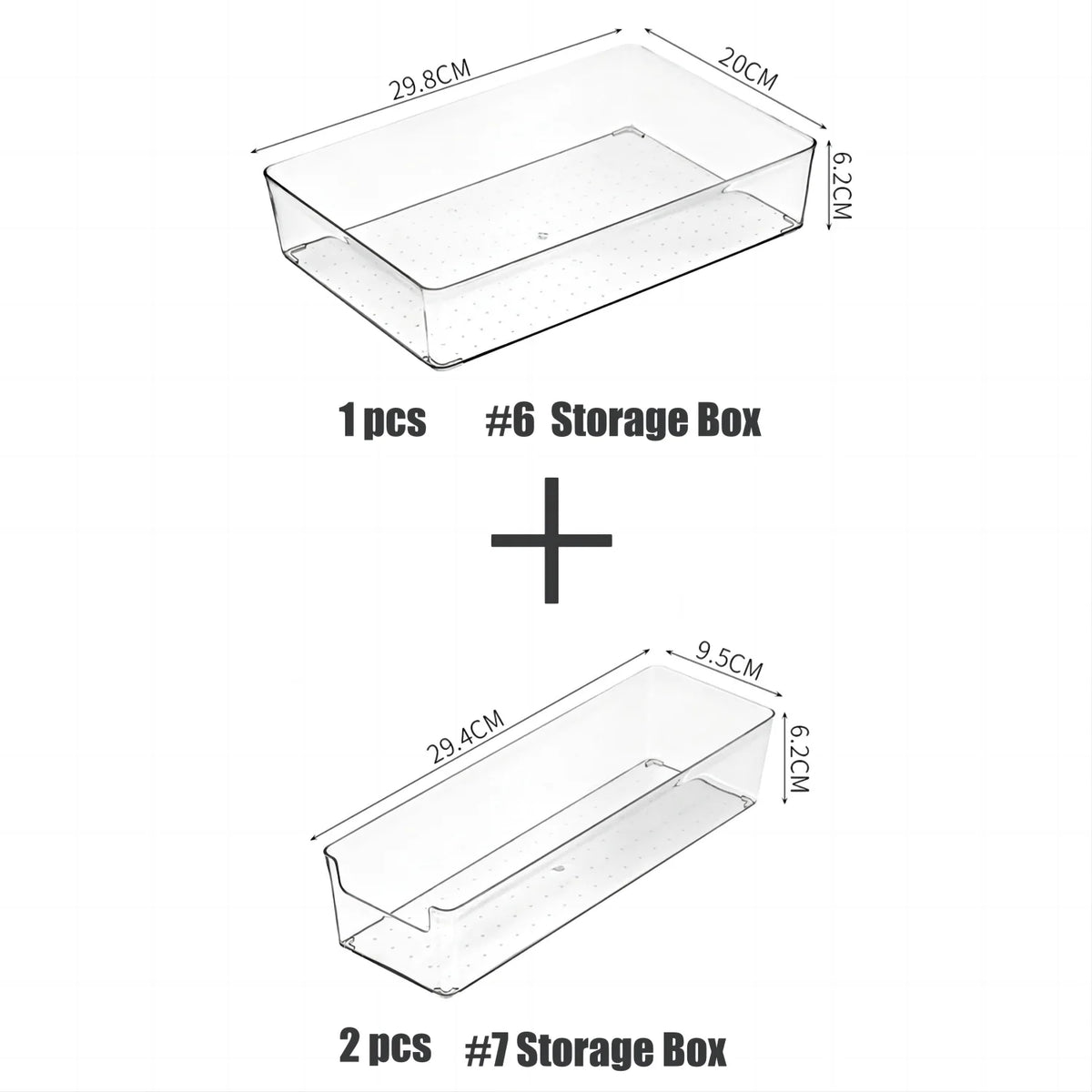 Plastic Makeup Tool Storage Box Acrylic Stackable Organizer for Storage Lipstick Lipgloss