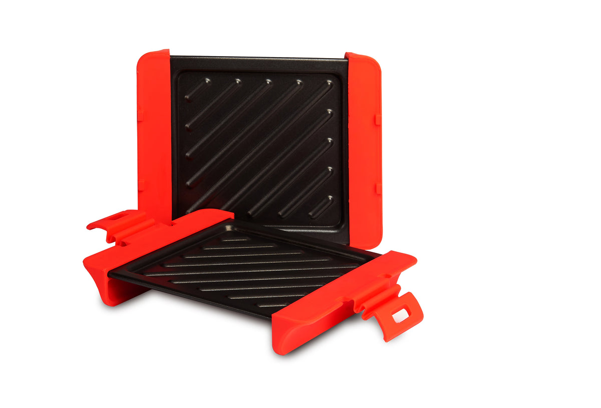China Mini Waffle Maker Machine Sandwich Makers for Micro-Wave Oven