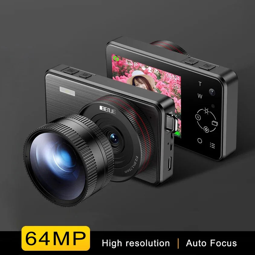 New Popular 2.8 Inch HD Digital Camera for Students Video Camera 2.7K 64MP IPS Screen 16X