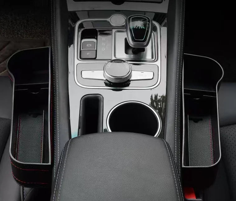 Car Seat Gap Filler Organizer Between Front Seat Car Organizer and Storage Box, Auto