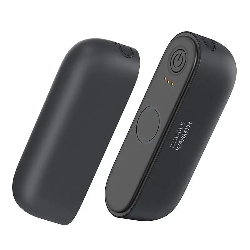 2 In 1 Magnetic Rechargeable Hand Warmers 6000mah 3 Second Rapid Heating Split USB C