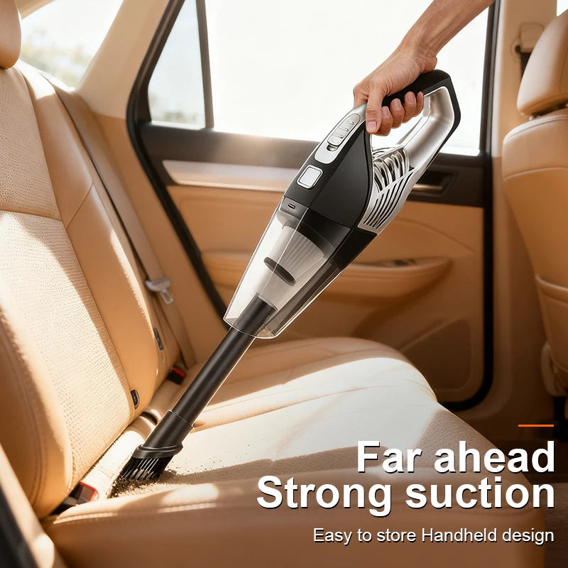 Strong Adjustable Suction Mini Auto Vacuum Handheld Portable Car Vacuum Cleaner Cordless