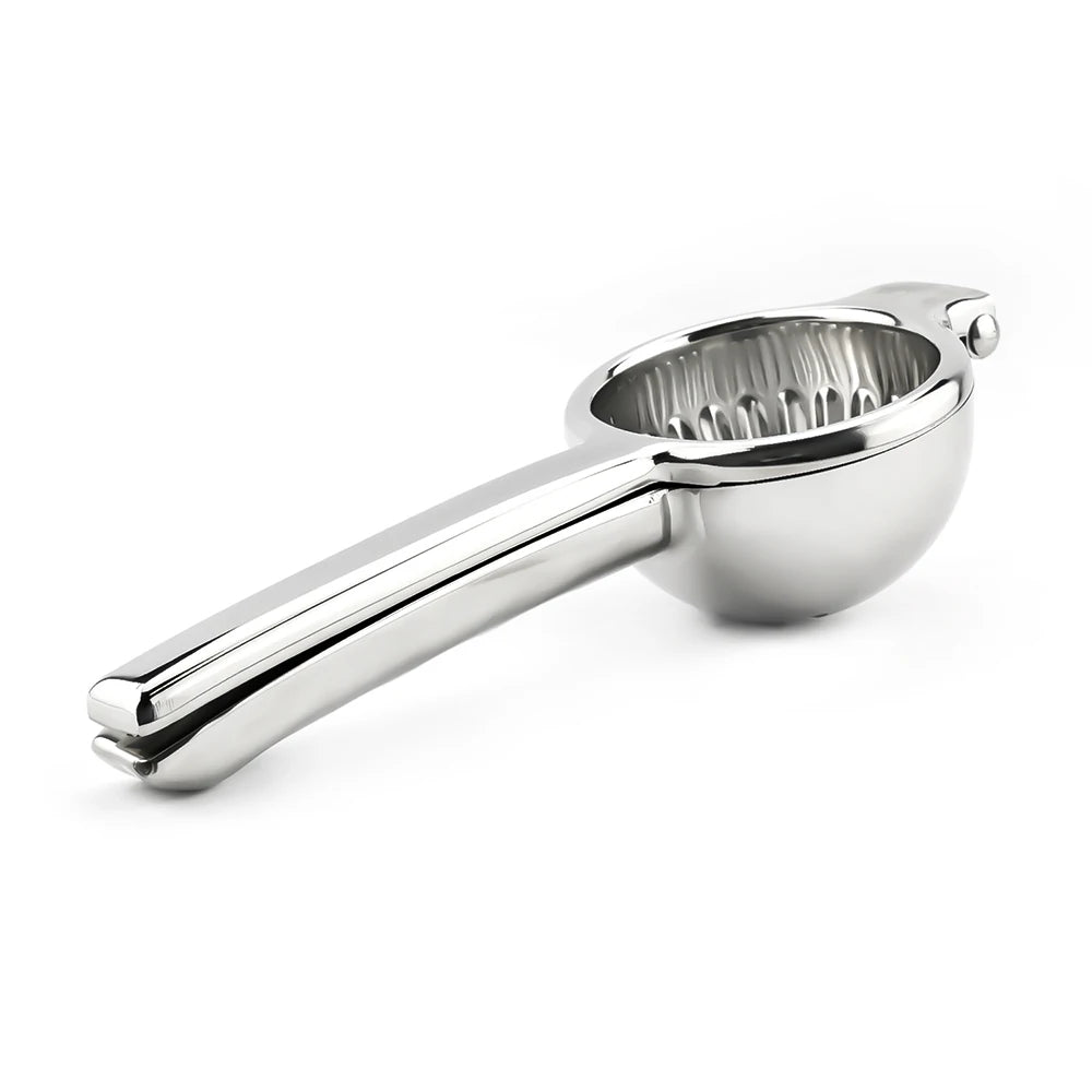 Food Grade 304 Stainless Steel Manual Lemon Squeezer Citrus Juicer Lever Press Seed Filter