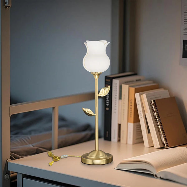 Luxury Small Portable Table Led Light Rechargeable Cordless Desk Lamp for Hotel