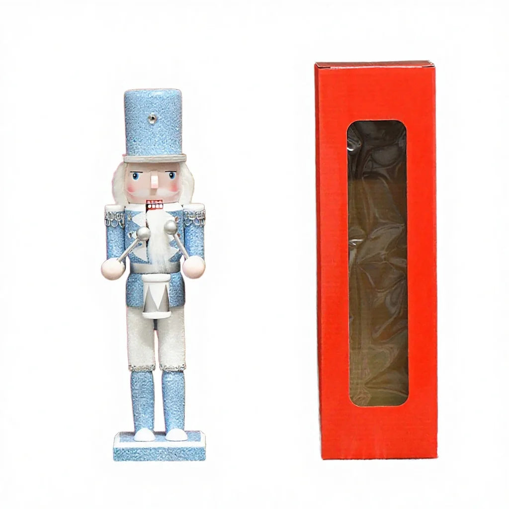 Nutcracker Wooden Puppet Desktop Decoration Ornaments Children'S Christmas Gifts Brand