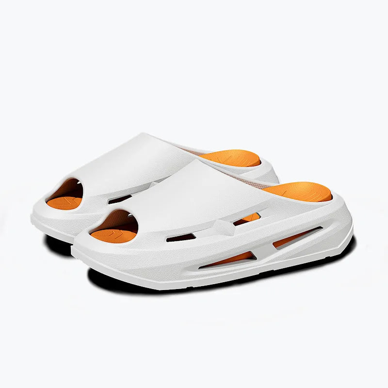 Deran Designer Custom Slippers Cloud Slides EVA Thick Sole Flat Sandals Men 'S Casual