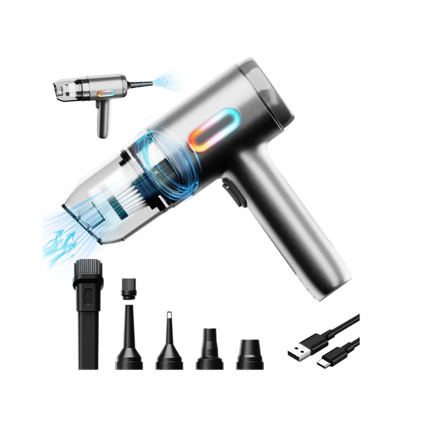 Wireless Handheld Car Vacuum Cleaner Portable with High Power Mini 4 in 1 Cordless Auto