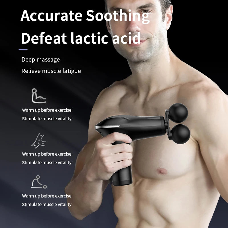 Massage Gun High Speed Strong Power Gun Massage Deep Muscle Relax Fascial Vibration