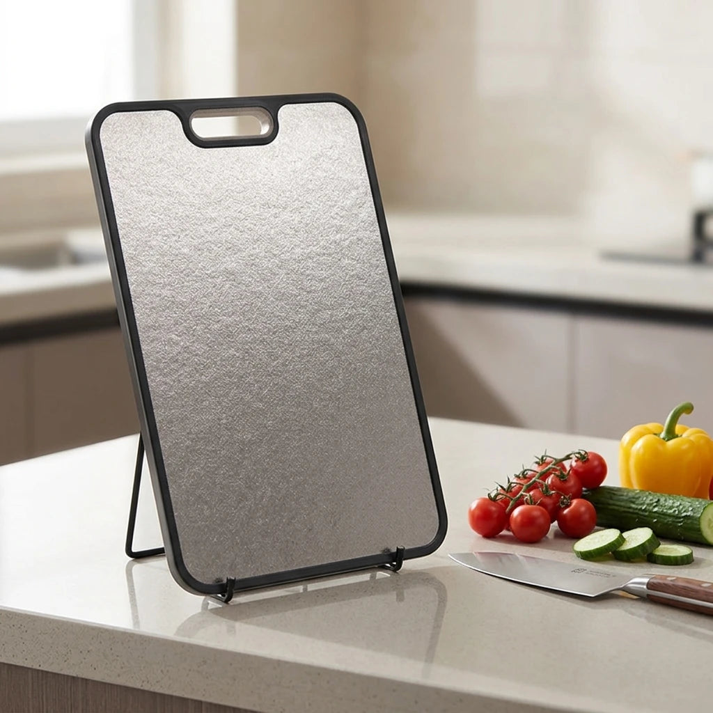 Pure Titanium Cutting Board Anti-Mold Anti-Bacterial Double-Sided Cutting Board Household