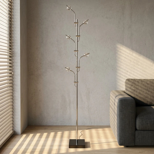 Sunset Projection Remote Control LED Ambient Floor Lamp 7-Color Rainbow Artwork Lighting