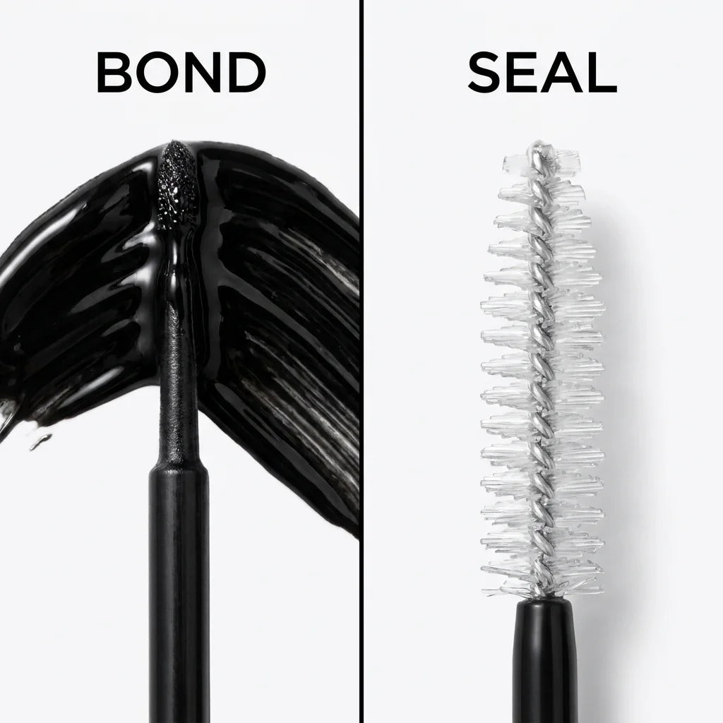 2 in 1 Lash Bond and Sealant for DIY Cluster Lashes Strong Hold Eyelash Glue 72 Hours