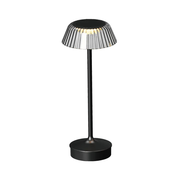 Modern Solar Rechargeable ABS Cordless LED Table Lamp RGBW Touch Dimmable IP54 Waterproof