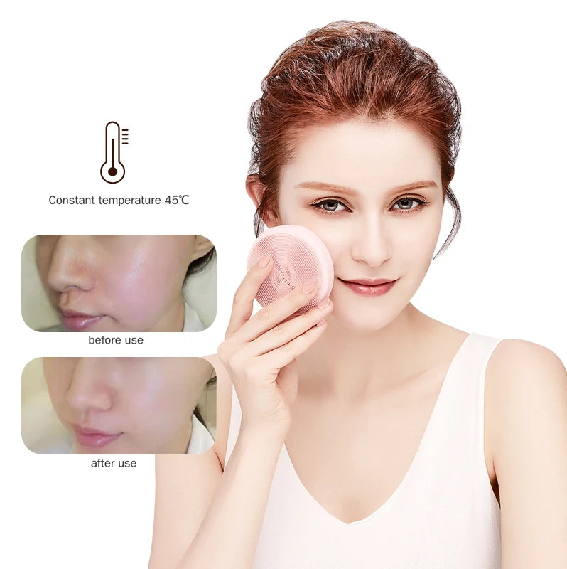 Bimix Waterproof Rechargeable Skin Clean Beauty Device Electric Face Cleaning Massager