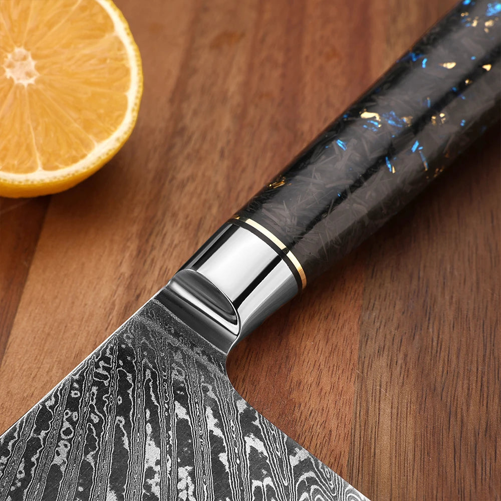Professional Japanese 3PCS/Set Kitchen Chef Knife 67 Layers Damascus Steel VG10 Composite