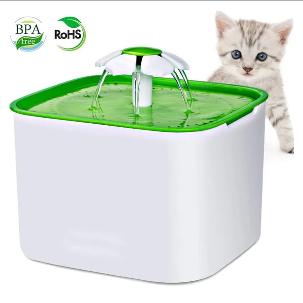 Automatic Pets Water Fountain for Cats Fountain Dogs Electric Water Dispenser Drinking
