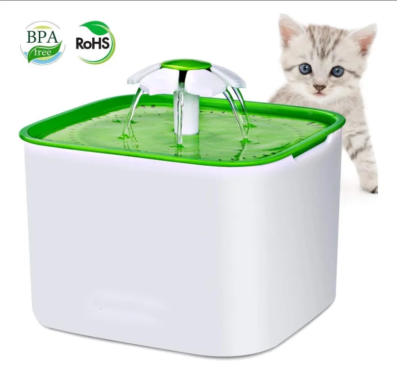Automatic Pets Water Fountain for Cats Fountain Dogs Electric Water Dispenser Drinking