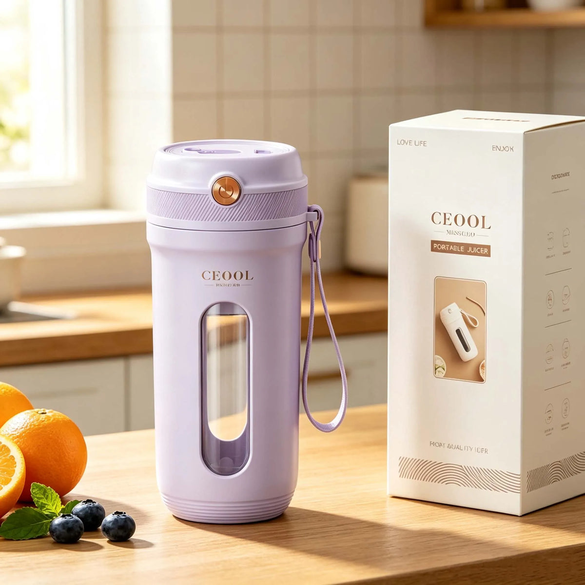 Mini Blender Portable Fruit Juicer Licuadora Portatil Usb Rechargeable Multifunctional