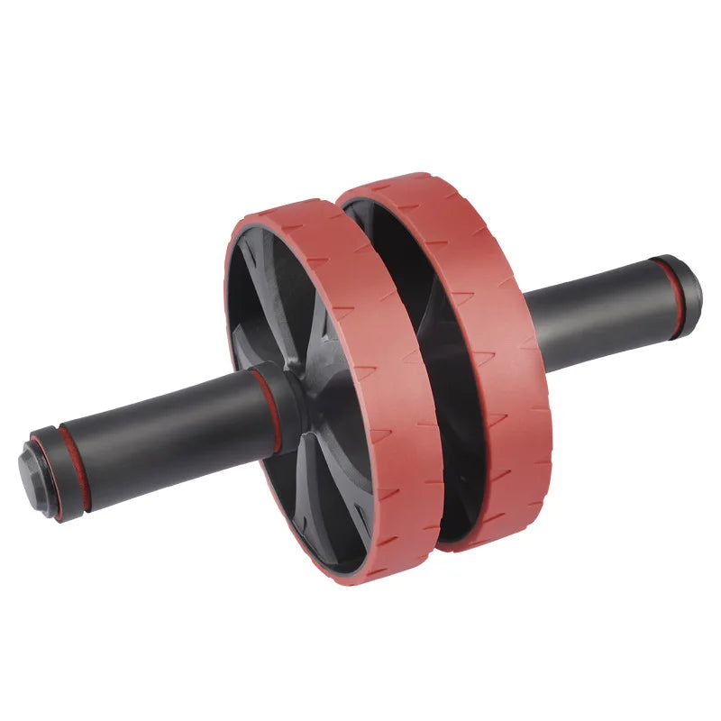 EVA Ab Roller with Double Plastic Wheels and Anti-Slip Design for Home Fitness