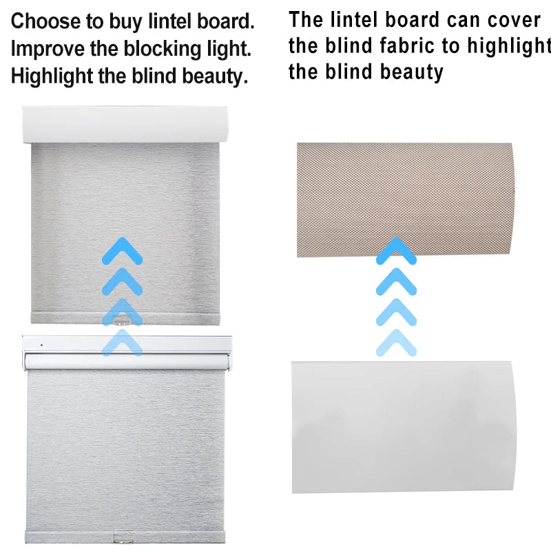 Blackout Free-Stop Roller Shades Privacy Window Spring No Tools No Drill Cordless Zebra