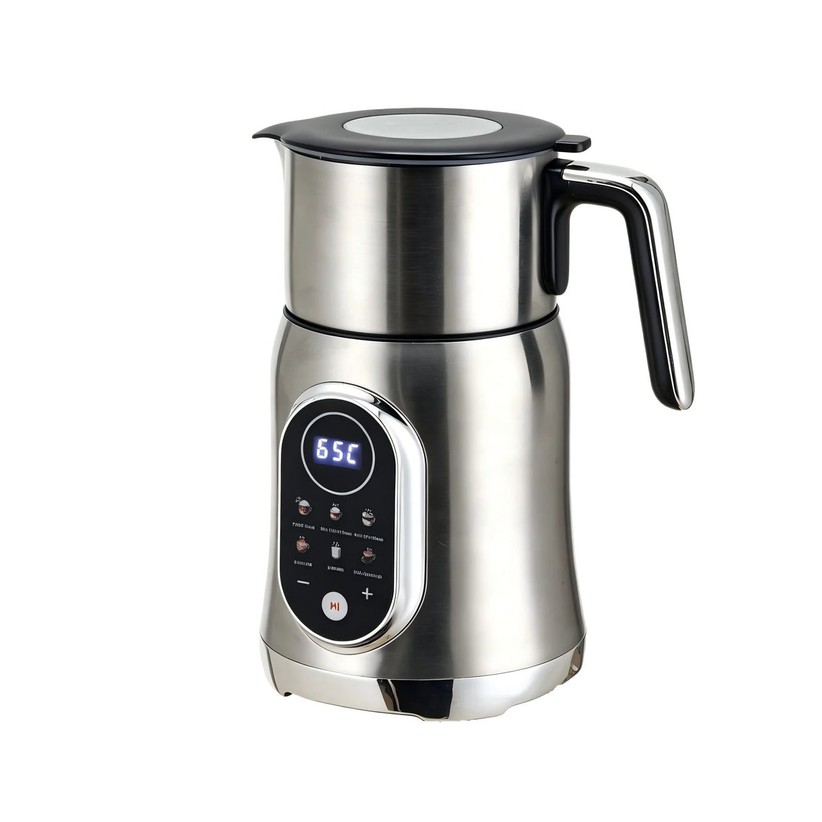 Customizable Multi-Function Electric Milk Frother with Touch Screen Big Capacity