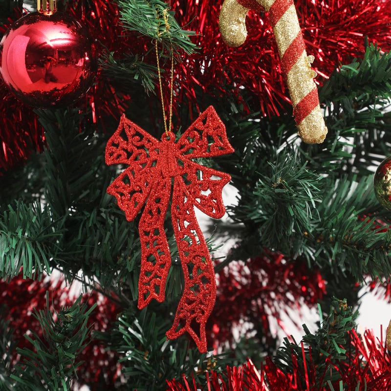 New Christmas Decorations Set PVC Tree with Top Star/Flake/Balls/Tinsel/Tree Skirt