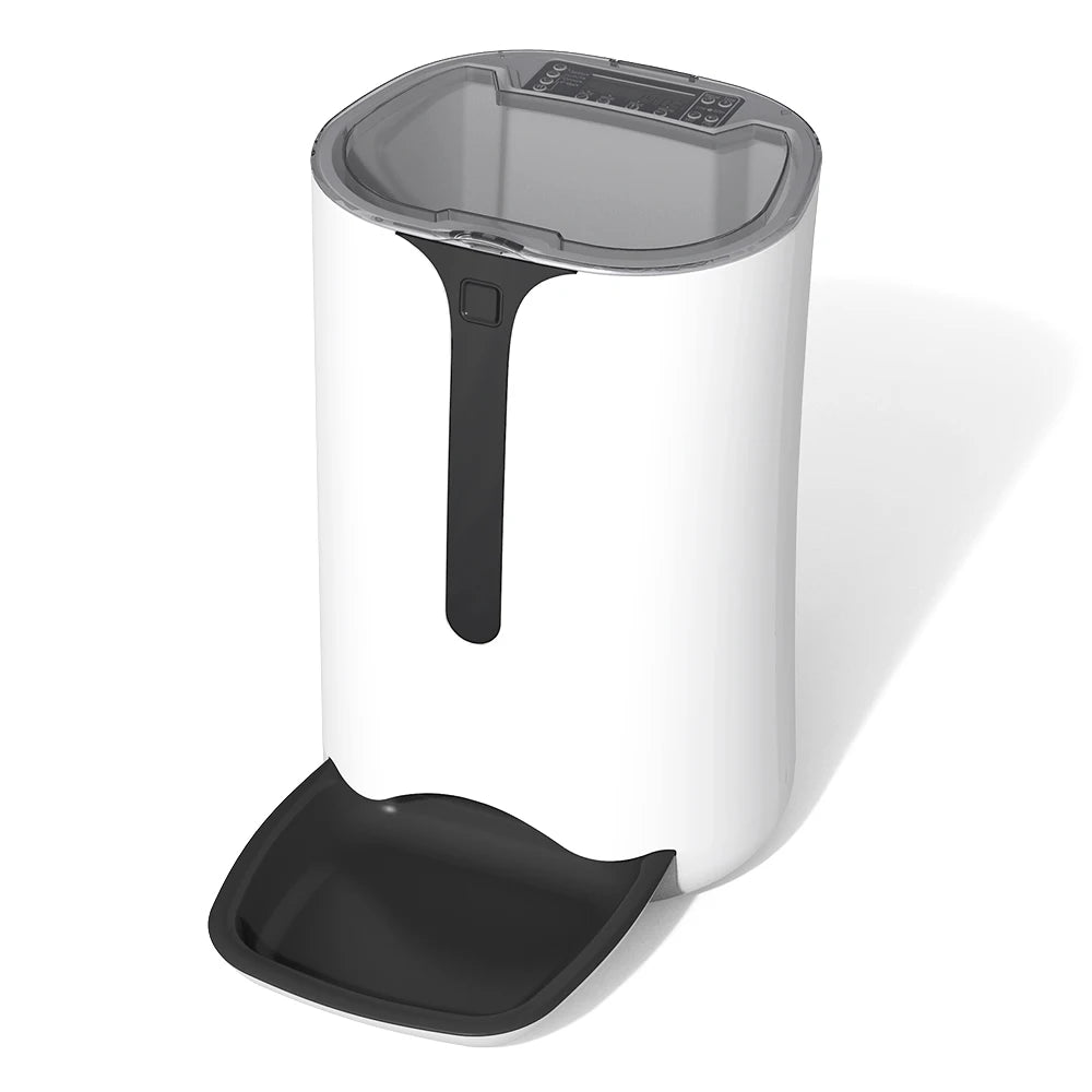 Smart WiFi Automatic Pet Feeder 4L, App-Controlled Dry Food Dispenser
