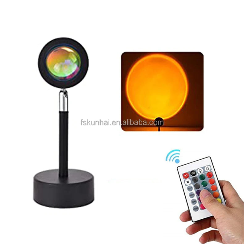 LED Sunset Projection Lamp Web Celebrity Special Photography Lamp KH-SP-RGB
