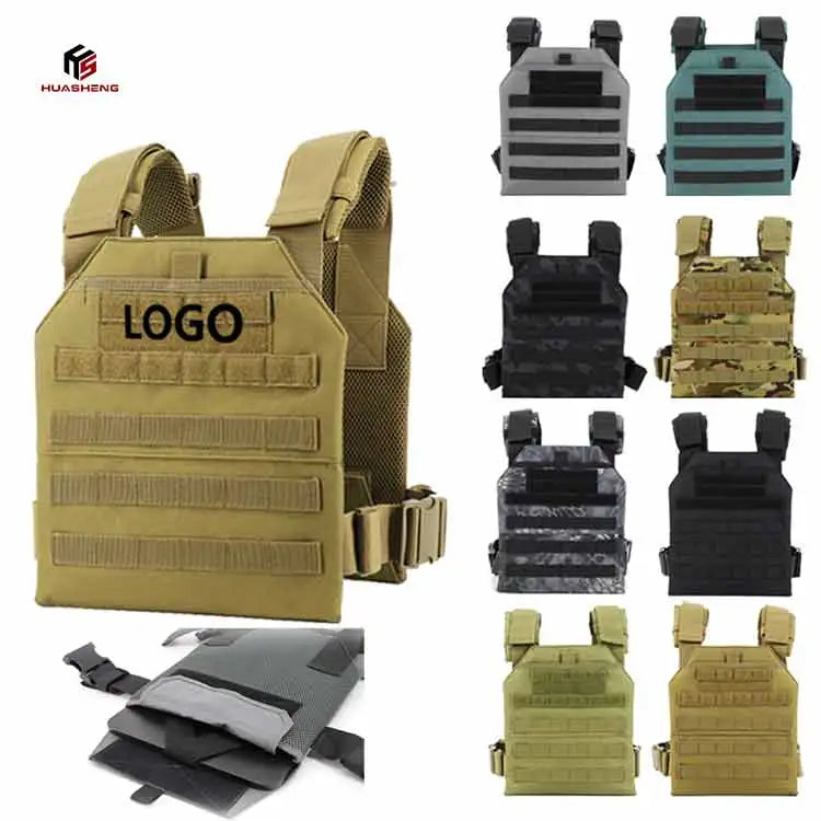 Custom 8.75lbs Workout Strength Training Weighted Plate Carrier Running Adjustable Weight