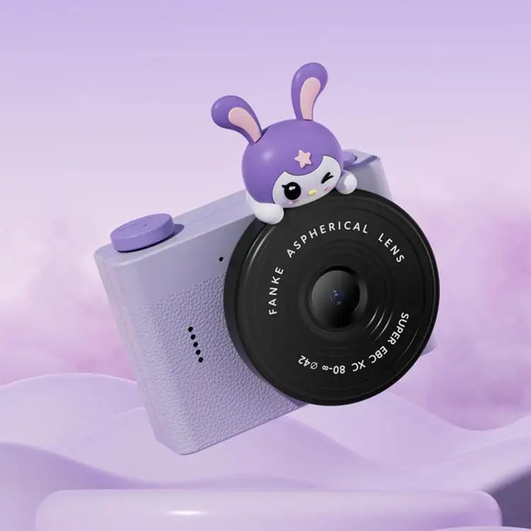 Kids Gift Mini Digital Video Camera 2000W HD with Built-In Games Cute Cartoon Design Gift