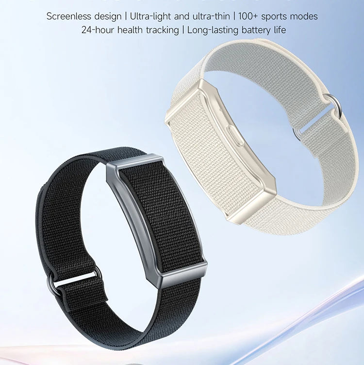 New G69 Screenless Smart Bracelet IP68 Waterproof Heart Rate Body Temperature Health