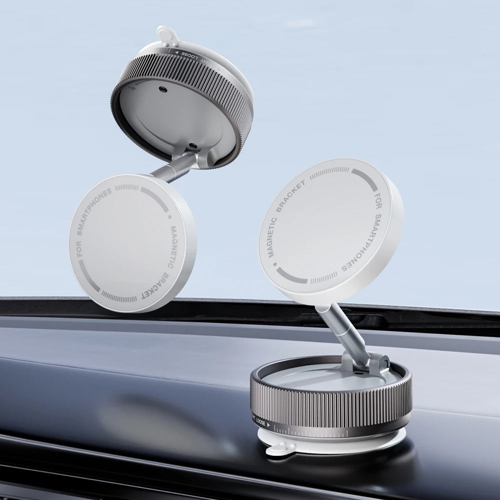 360° Adjustable Strongest Magnetic Car Phone Holder Multi-Usage for Bed Car & Desk