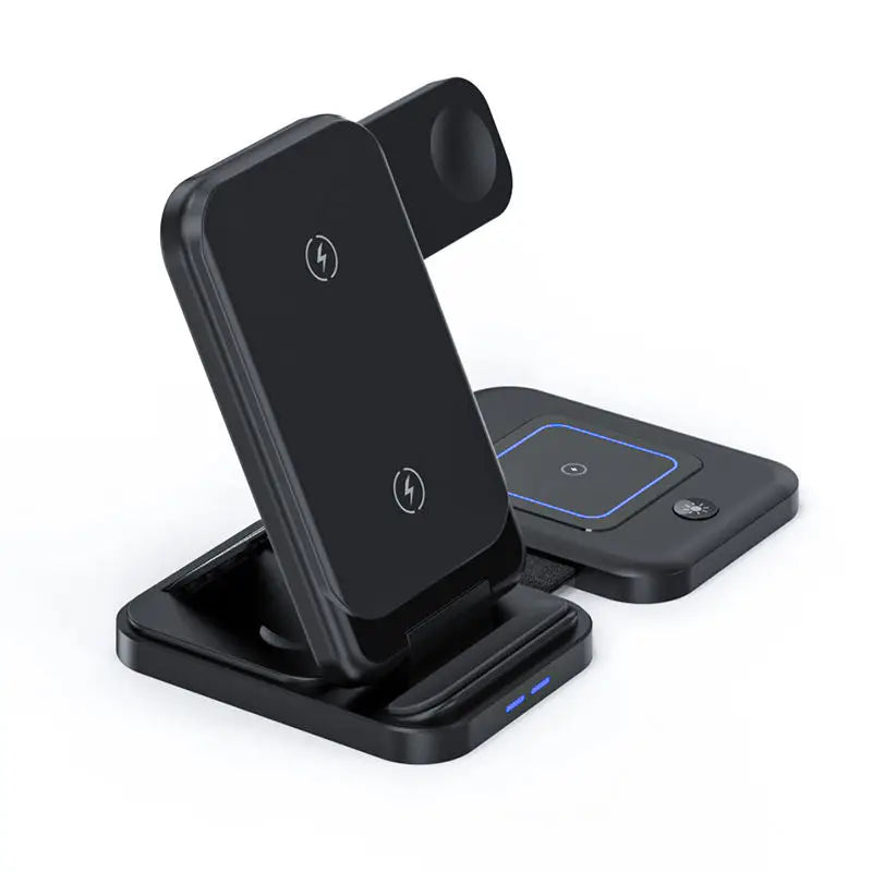 3 in 1 Fast Wireless Charging Station for Airpods Phone Iwatch Desktop Charging Stand