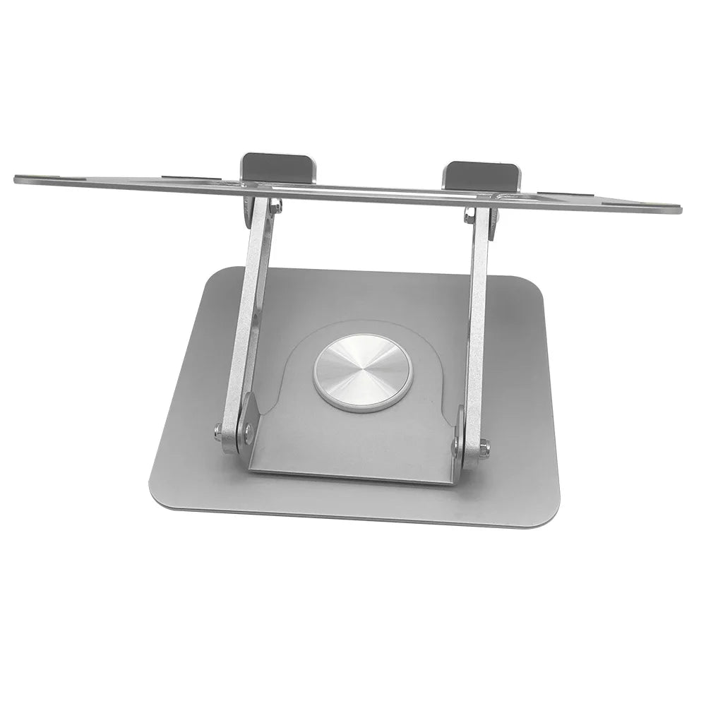 Desktop Swivel Laptop Stand, Adjustable Desktop Laptop Stand with 360 Degree Swivel,