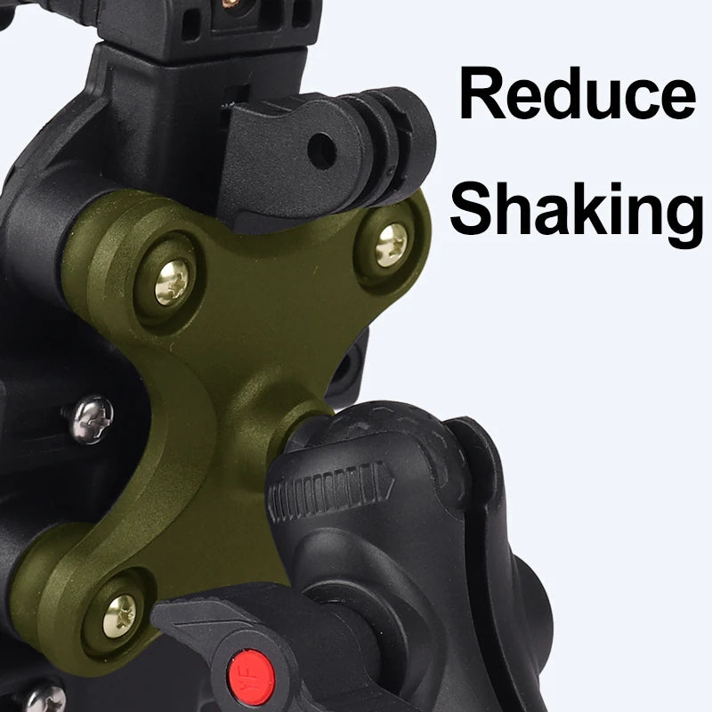 Cycling Shock-Absorbing Anti-Shake Octopus-Style Nylon Handlebar Fix Phone Mount