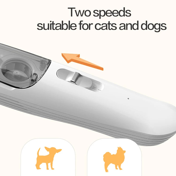 Pet Grooming Vacuum With Clippers Trimmers Dog Cat Hair Remover Tools Kit Electric Dog