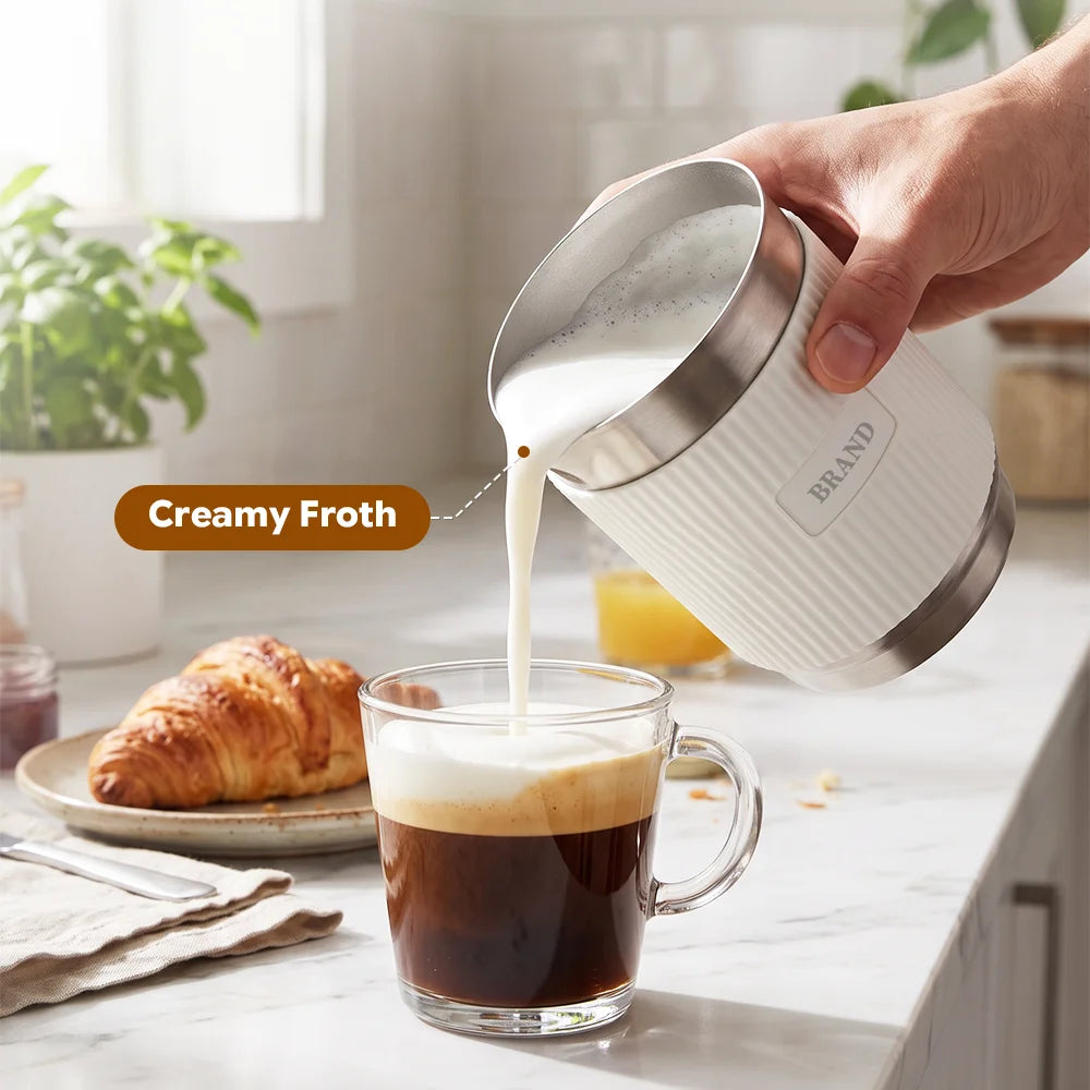 500W 350ml Multifunction Fully Automatic Electric Detachable Milk Frother MagDrive