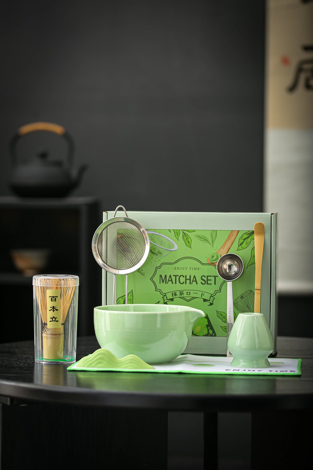 4 to 7 PCS Matcha Bowl Ceremony Accessory Japanese Tea Matcha Organic Bamboo Whisk Chasen
