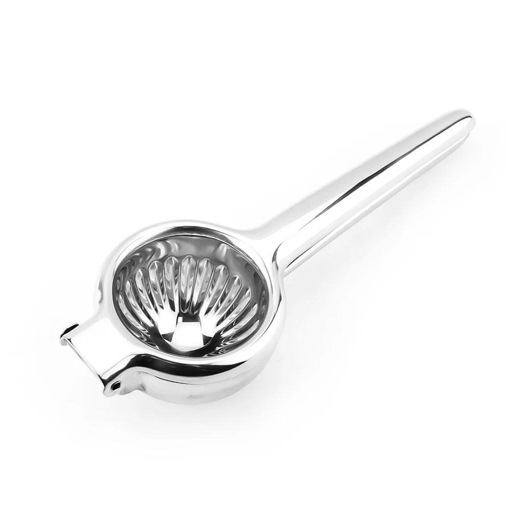 Food Grade 304 Stainless Steel Manual Lemon Squeezer Citrus Juicer Lever Press Seed Filter