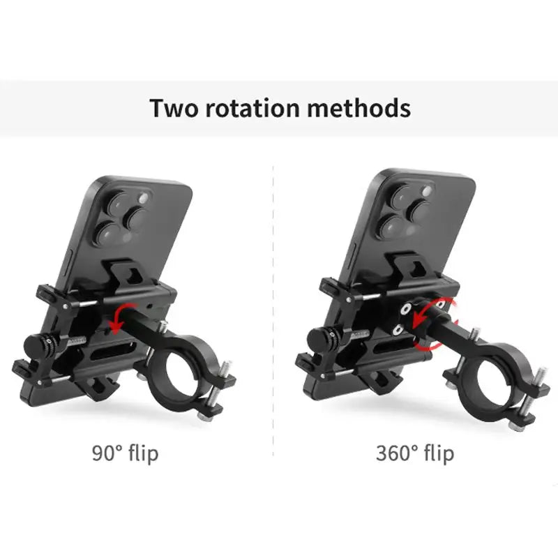 Bike Phone Holder Universal Motorcycle Electric Bicycle Handlebar Phone Stand 4.5-7 Inch