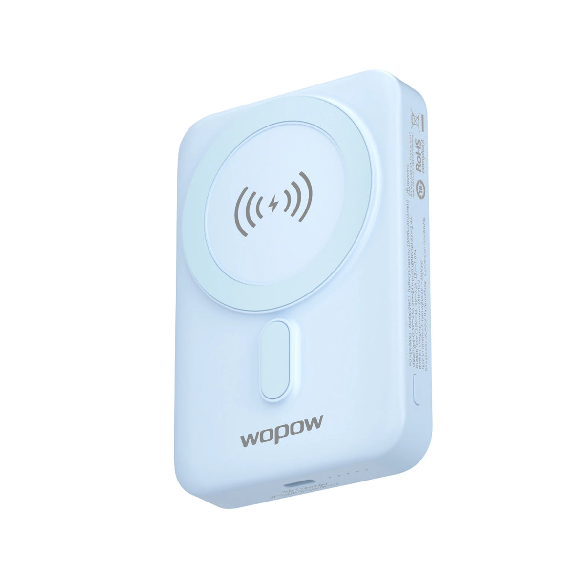 Magnetic Wireless Charging Power Bank with Bracket 10000mAh Battery Compatible for iPhone