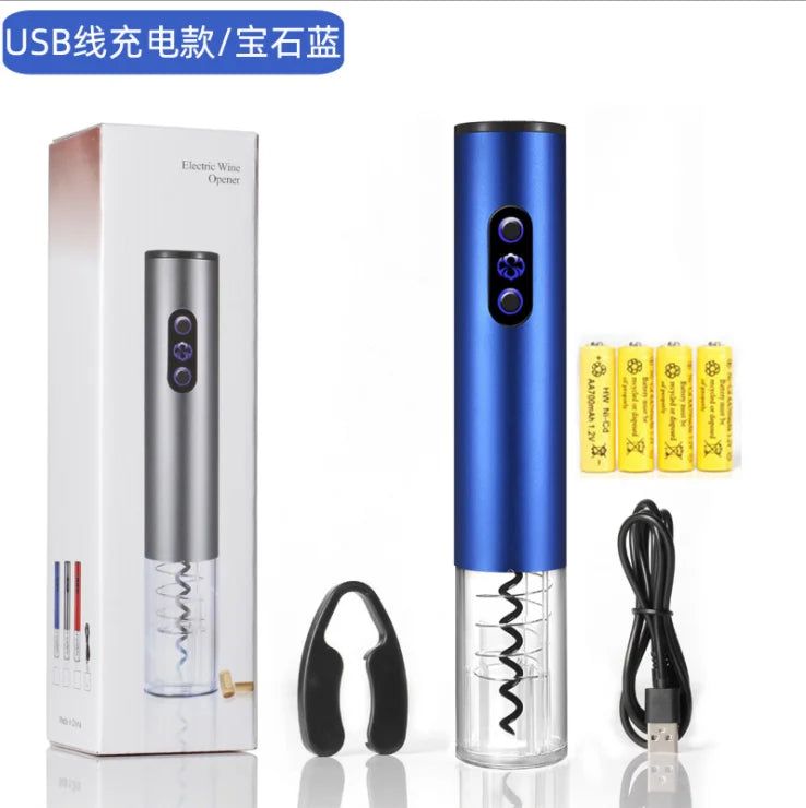Dry Battery Electric Portable Rechargeable Red Wine Bottle Opener