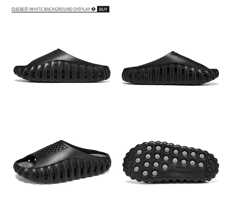 Unisex Eva Cloud Slides Pillow Slippers Non Slip Breathable Indoor Outdoor Beach Shower