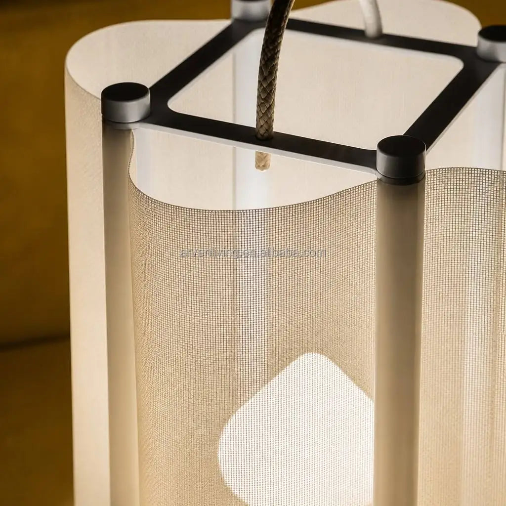 Rechargeable Metal Aluminum Table Lamp IP44 Waterproof Touch Dimmable Mesh LED Cordless