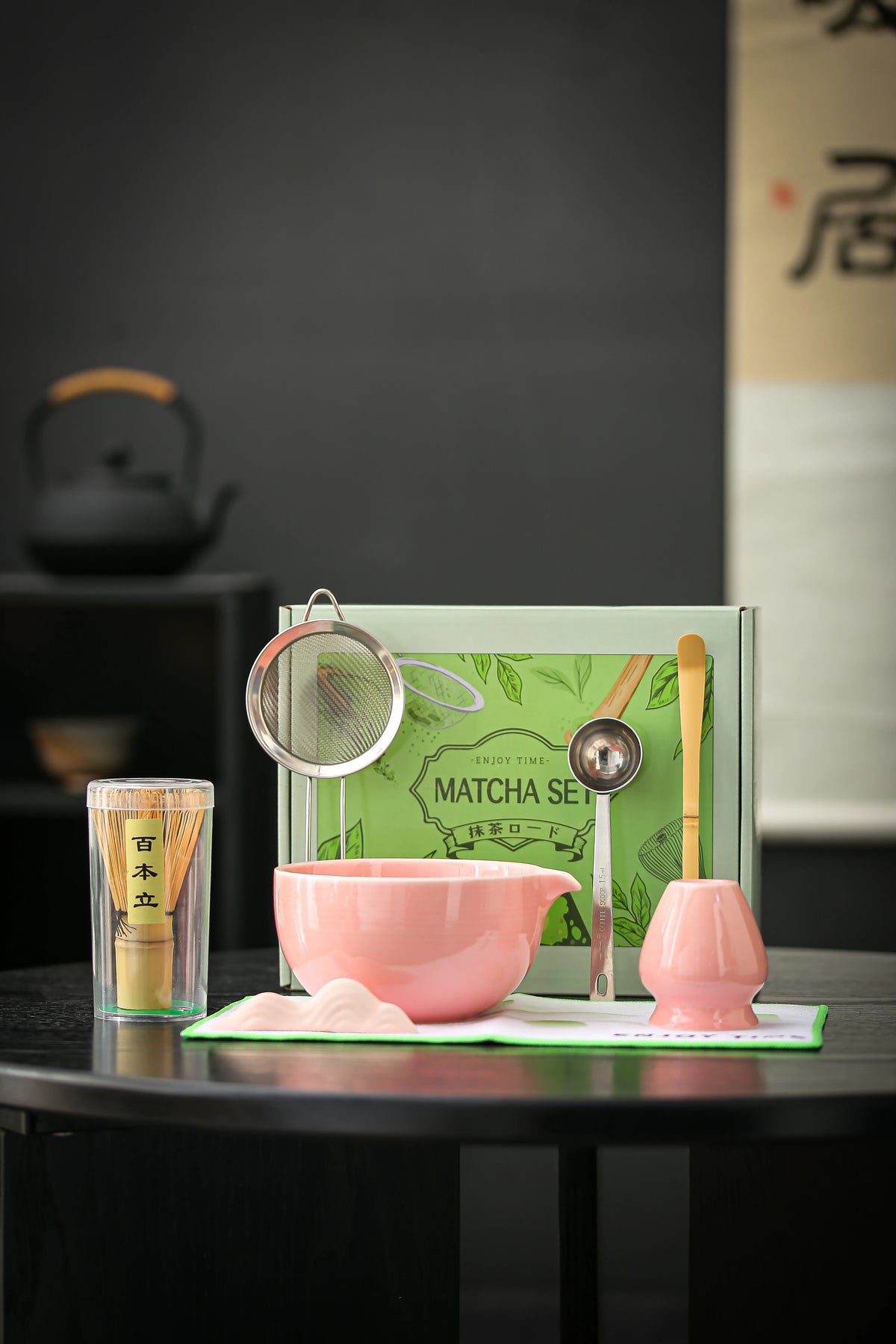 4 to 7 PCS Matcha Bowl Ceremony Accessory Japanese Tea Matcha Organic Bamboo Whisk Chasen