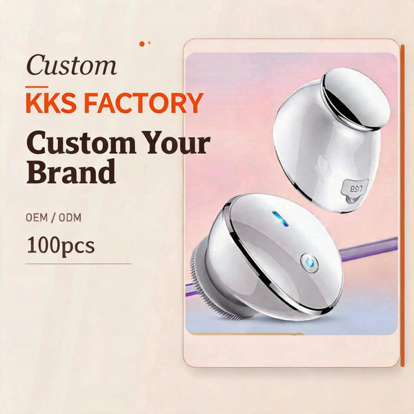 Rechargeable Facial Cleansing Vibration Massage Beauty Home Device Electric Silicone