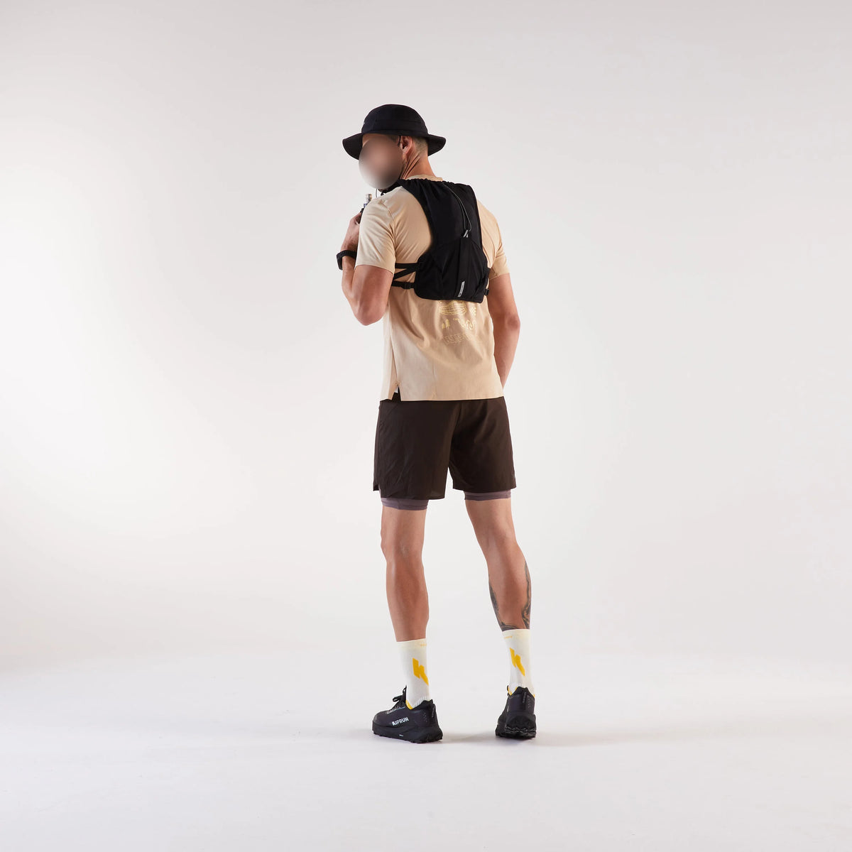 Trail Running Vest Hydration Vest Adjustable Chest Straps Running Hydration Vest