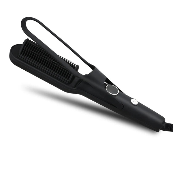 Household Professional Flat Iron Comb Electric Hair Straightener Brush